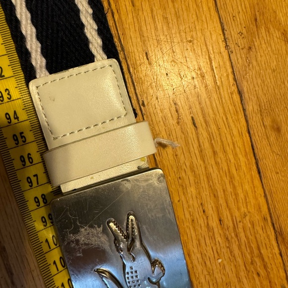 Lacoste jeans belt size M - Picture 3 of 7